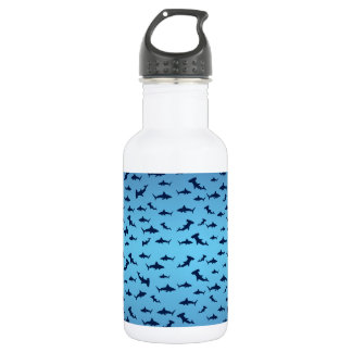 Mutilple Hammer Head Sharks Edelstahlflasche