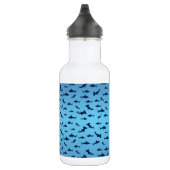 Mutilple Hammer Head Sharks Edelstahlflasche (Rechts)
