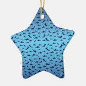 Mutilple Hammer Head Sharks Keramikornament (Links)