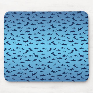 Mutilple Hammer Head Sharks Mousepad