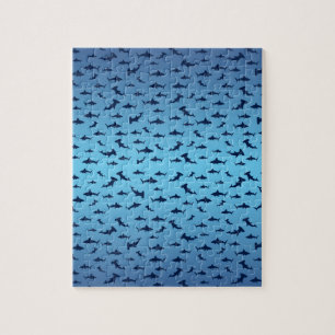 Mutilple Hammer Head Sharks Puzzle