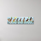 Mutley-Crew auf Tandem Leinwanddruck (Vorderseite)