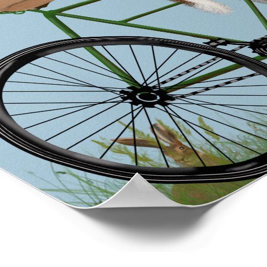 Mutley-Crew auf Tandem Poster (Ecke)