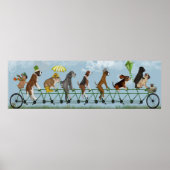 Mutley-Crew auf Tandem Poster (Vorne)