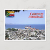 Mutsamudu - Komoren - Panorama - Postkarte (Vorderseite)
