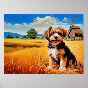 Mutt auf dem Laufenden Poster