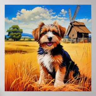 Mutt auf dem Laufenden Poster