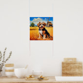 Mutt auf dem Laufenden Poster (Küche)
