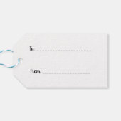 Mutt Geschenkanhänger (Rückseite Horizontal)