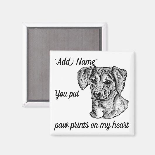 Mutt Magnet (Vorderseite/Rückseite)