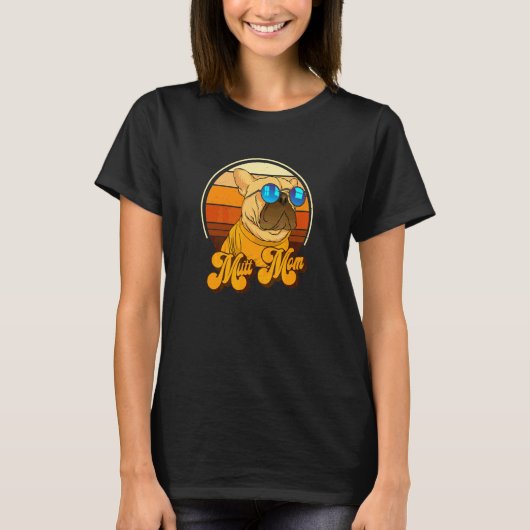 Mutt-Mama Lustiger Hund 12 T-Shirt (Vorderseite)
