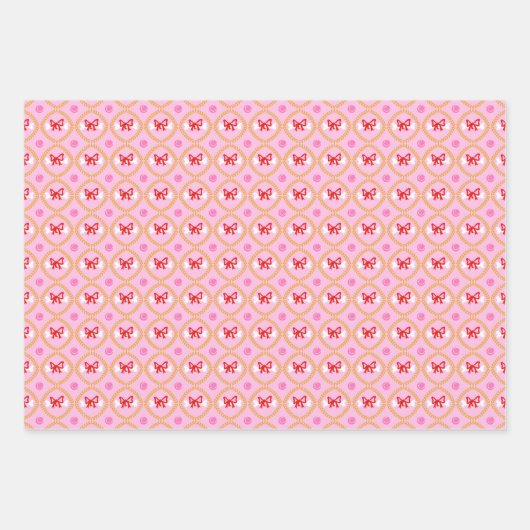 Muttcracker Christmas - Pink Dog Nutcrackers Geschenkpapier Set (Vorderseite 3)