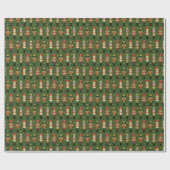 Muttcracker Weihnachten - Hunde Nussknacker Geschenkpapier (Flach)