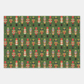 Muttcracker Weihnachten - Hunde Nussknacker Geschenkpapier Set (Vorderseite)