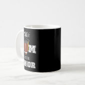 Mutter 2021 Abschlussgeschenke Stolze Mutter eines Kaffeetasse (Vorderseite Links)