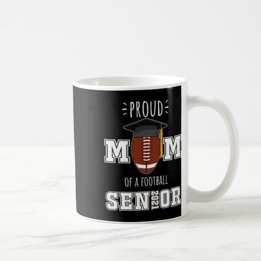 Mutter 2021 Abschlussgeschenke Stolze Mutter eines Kaffeetasse (Rechts)