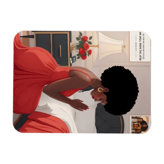 Mutter 3" x 4" Foto Magnet (Horizontal)