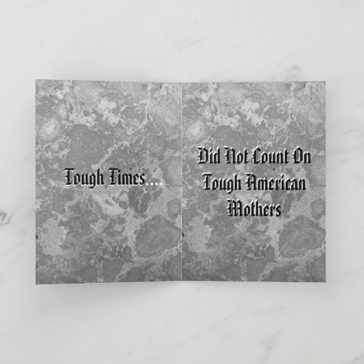 Mütter 5 mit 7 Karten (Innenseite)