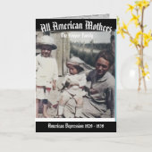 Mütter 5 mit 7 Karten (Gelbe Blume)