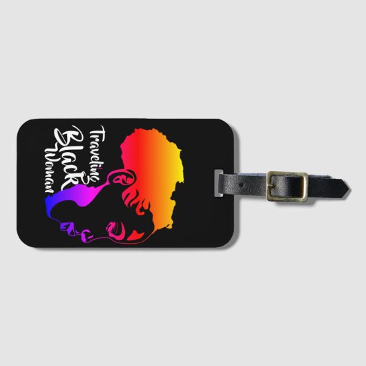 Mutter Afrika - Gepäckanhänger (Vorderseite (Horizontal))