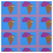 Mutter-Afrika-Gewebe Stoff (Muster)