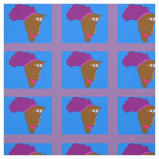 Mutter-Afrika-Gewebe Stoff (Muster)