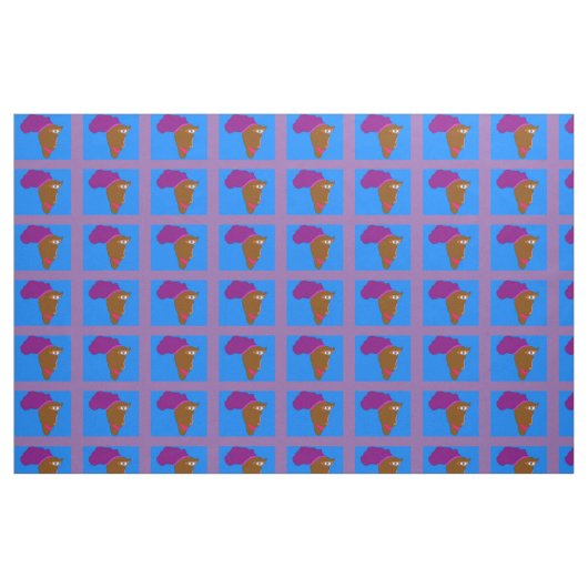 Mutter-Afrika-Gewebe Stoff (Fat Quarter (45,7 x 55,9 cm))