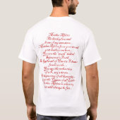 Mutter Afrika T-Shirt (Rückseite)
