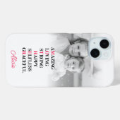 Mutter Akronym Custom Foto iPhone Fall Case-Mate iPhone Hülle (Rückseite (Horizontal))