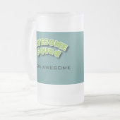 Mutter aller Biere Mattglas Bierglas (Vorderseite Links)