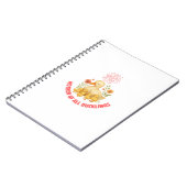 Mutter aller Entlein zum Muttertag Notizblock (Linke Seite)