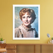 Mutter als Computer-Impasto-Ölgemälde  Leinwanddruck (Insitu (Wohnzimmer))