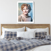 Mutter als Computer-Impasto-Ölgemälde  Leinwanddruck (Insitu (Schlafzimmer))