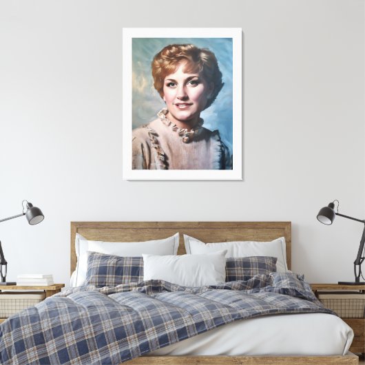 Mutter als Computer-Impasto-Ölgemälde Leinwanddruck (Insitu (Schlafzimmer))