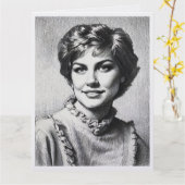 Mutter als Computergrafik Karte (Gelbe Blume)