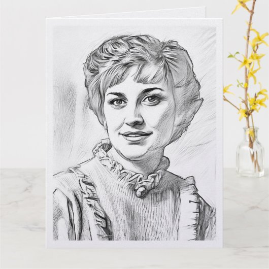 Mutter als Computergrafik Karte (Gelbe Blume)
