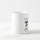 Mutter an Gigi Tasse mit Schleife (Mittel)