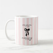 Mutter an Nanny Est Tasse mit Schleife (Links)