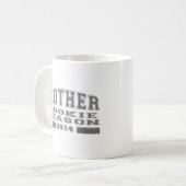 Mutter - Anfängers-Jahreszeit (kundengerechtes Kaffeetasse (Vorderseite Links)