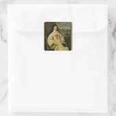 Mutter Angelique Arnauld Abbess Quadratischer Aufkleber (Tasche)