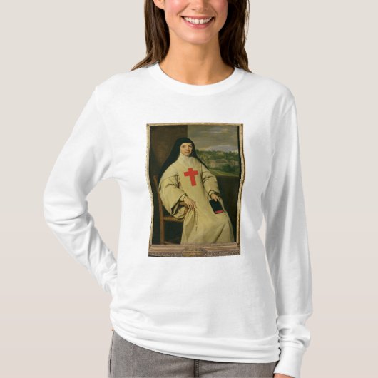 Mutter Angelique Arnauld Äbtissin T-Shirt (Vorderseite)