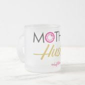 Mutter-Arbeitstier-Tasse Mattglastasse (Vorderseite Links)