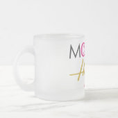 Mutter-Arbeitstier-Tasse Mattglastasse (Links)
