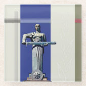 Mutter Armenia Glass Untersetzer (Vorderseite)