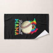 Mutter Art Baseball Mama Birthday Handtuch (Handtuch)