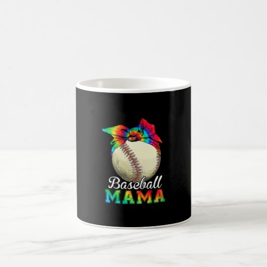 Mutter Art Baseball Mama Birthday Kaffeetasse (Mittel)