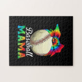 Mutter Art Baseball Mama Birthday Puzzle (Horizontal)