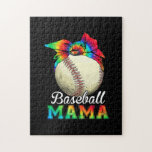 Mutter Art Baseball Mama Birthday Puzzle<br><div class="desc">Mutter Art Baseball Mama Birthday</div>