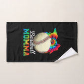 Mutter Art Baseball Momma Geburtstag Handtuch (Handtuch)