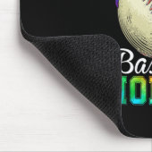 Mutter Art Baseball Momma Geburtstag Mousepad (Ecke)